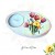 Suport decorativ pentru lumanare - buchet lalele 122813